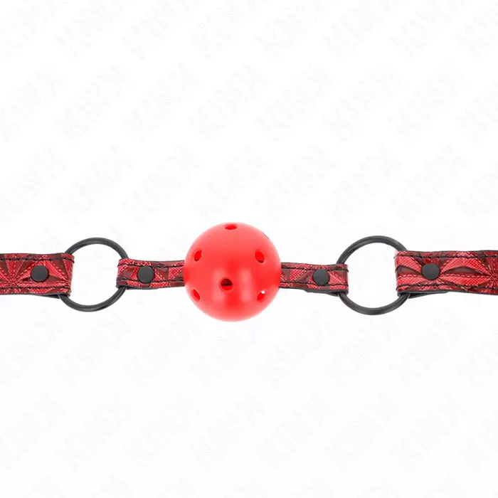 Кляп KINK COLLAR & GAG шар 4,5 см модель 1 Photo 3