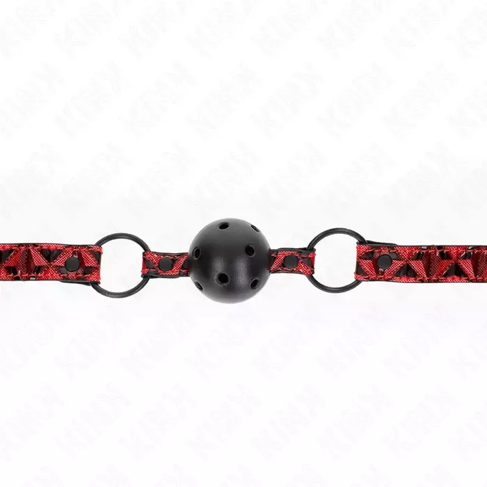 Ball gag KINK COLLAR & GAG model 2 4.5 cm Photo 4