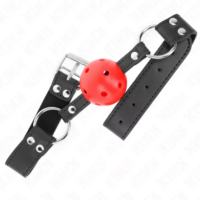 Elpojošs bumbu kokaudzis 4 cm — KINK COLLAR & GAG Photo 2