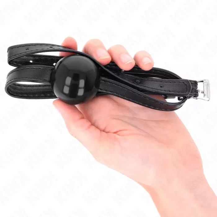Gag KINK COLLAR & GAG Small Simplicity Strap Ball Photo 4