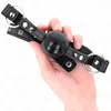 Mutes bumbiņkoko KINK COLLAR & GAG — 4 cm, siksna 65 x 2 cm Photo 4