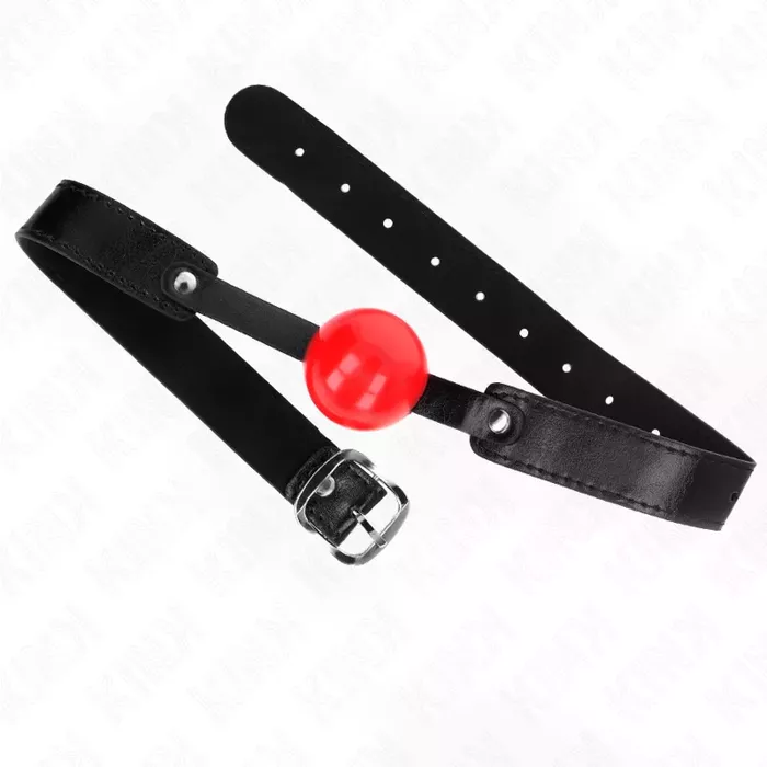 Mutes aizbāznis KINK COLLAR & GAG SOFT TPE 4 cm Modelis 1 Photo 2