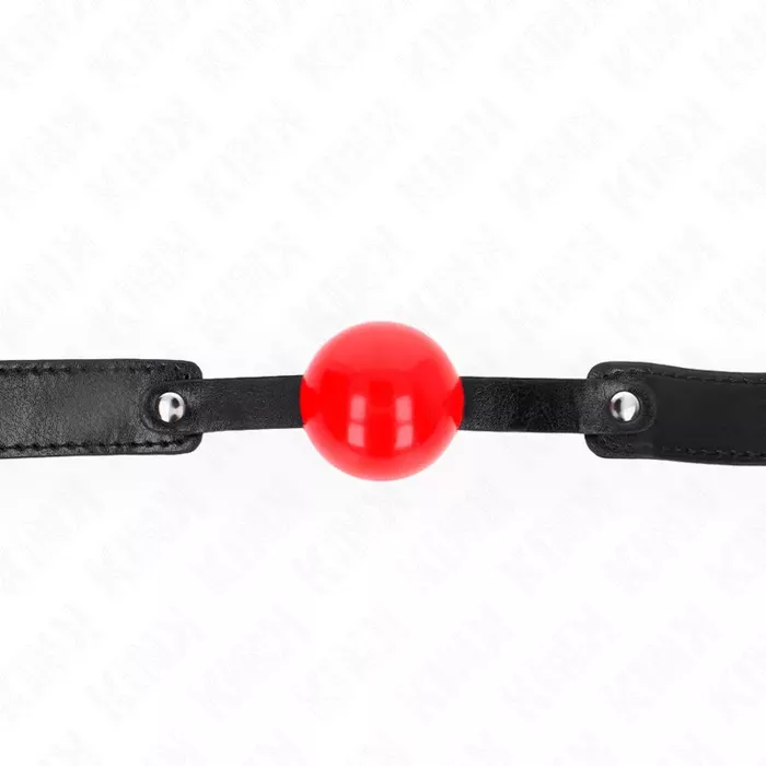 Mutes aizbāznis KINK COLLAR & GAG SOFT TPE 4 cm Modelis 1 Photo 4