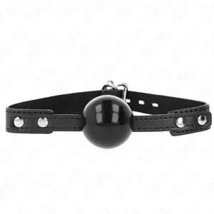 KINK Soft TPE Ball Gag Model 3 - 4 cm, Adjustable 37-52 cm, D-240870