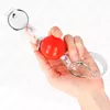 KINK Red Transparent PVC Ball Gag D-240876 Photo 3