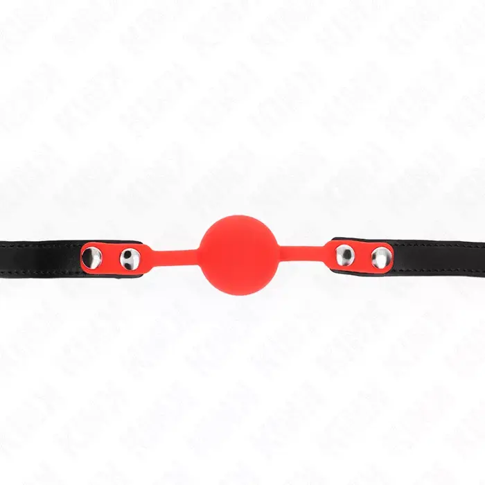 Silikona bumbiņas kĺaps KINK COLLAR & GAG 4 cm Photo 3