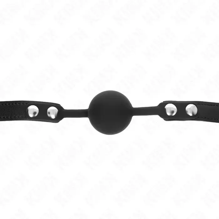 KINK COLLAR & GAG Model 1 silikona bumbas žņaugs Photo 3