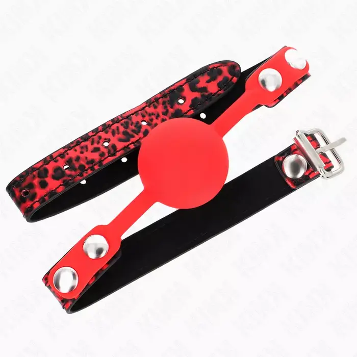 KINK COLLAR & GAG silikona boba kautiņš 4 cm Modelis 2 Photo 2