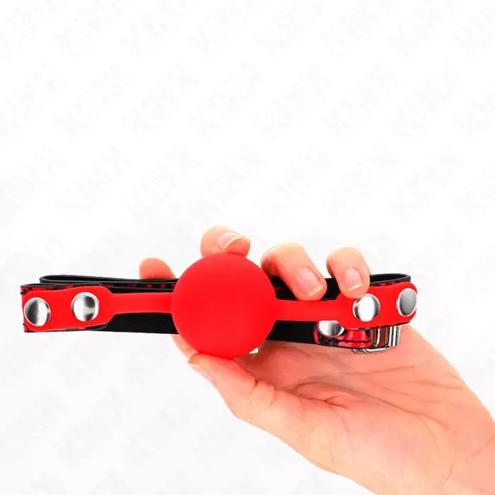 KINK COLLAR & GAG silikona boba kautiņš 4 cm Modelis 2 Photo 5