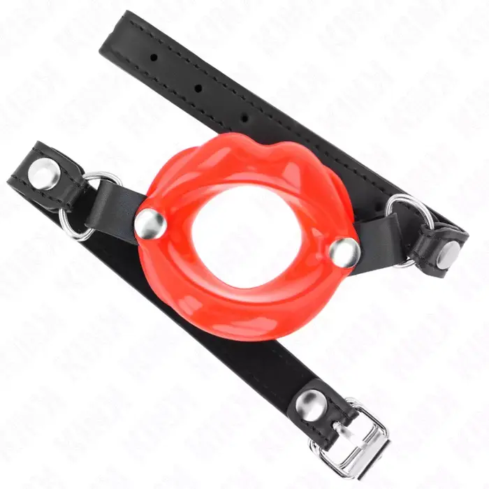 Mutes kramplis KINK COLLAR & GAG LIP 8 cm Photo 2