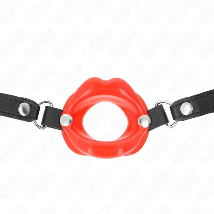 Mutes kramplis KINK COLLAR & GAG LIP 8 cm Photo 3