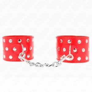Rokudzelži KINK Āda Sarkani Regulējami 19-24 cm x 5.5 cm