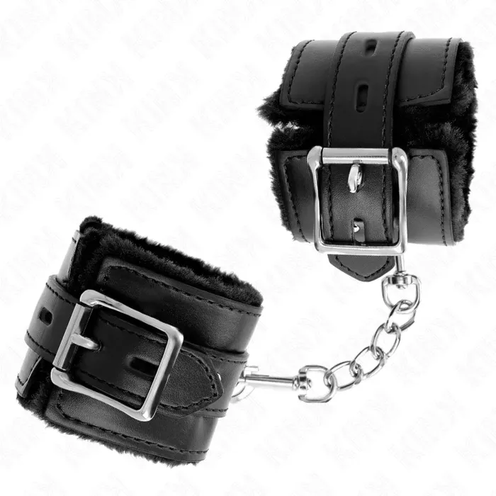 Wrist restraints KINK WRIST RESTRAINT fur-lined 17–29×6 cm Photo 2