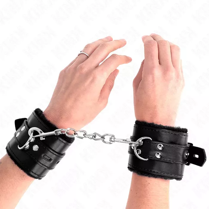 Wrist restraints KINK WRIST RESTRAINT fur-lined 17–29×6 cm Photo 4