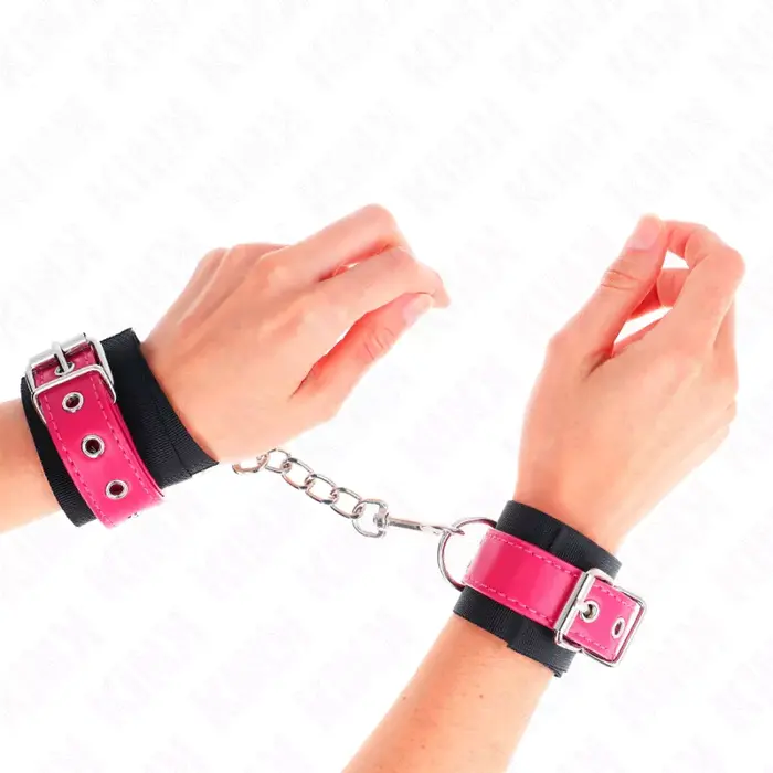 Rokas ierobežotāji KINK WRIST RESTRAINT regulējami 19–29 cm Photo 4