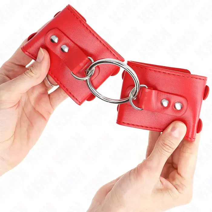 Ādas rokassprādzes KINK WRIST RESTRAINT D-241042 Photo 3