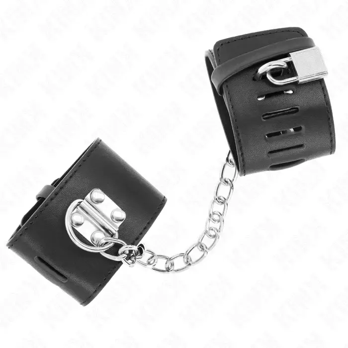 Metal wrist cuffs KINK WRIST RESTRAINT 30 cm chain Photo 2