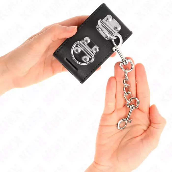 Roku ierobežotājs KINK WRIST RESTRAINT regulējams ādas Photo 3