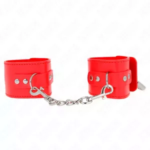 Rokudzelži KINK Āda Sarkanā Regulējama 16-23 cm x 5.5 cm