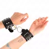Rokas ierobežotāji KINK WRIST RESTRAINT regulējami ādas Photo 4