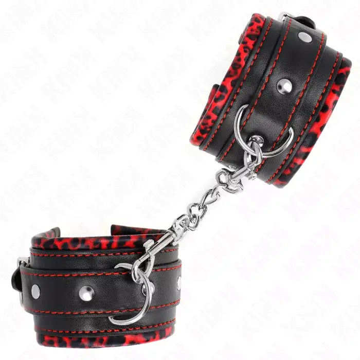 Fur-lined wrist restraints KINK WRIST RESTRAINT 17–29×6 cm Photo 2
