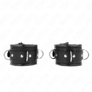 Wrist Restraints KINK Fur Lined Adjustable Black