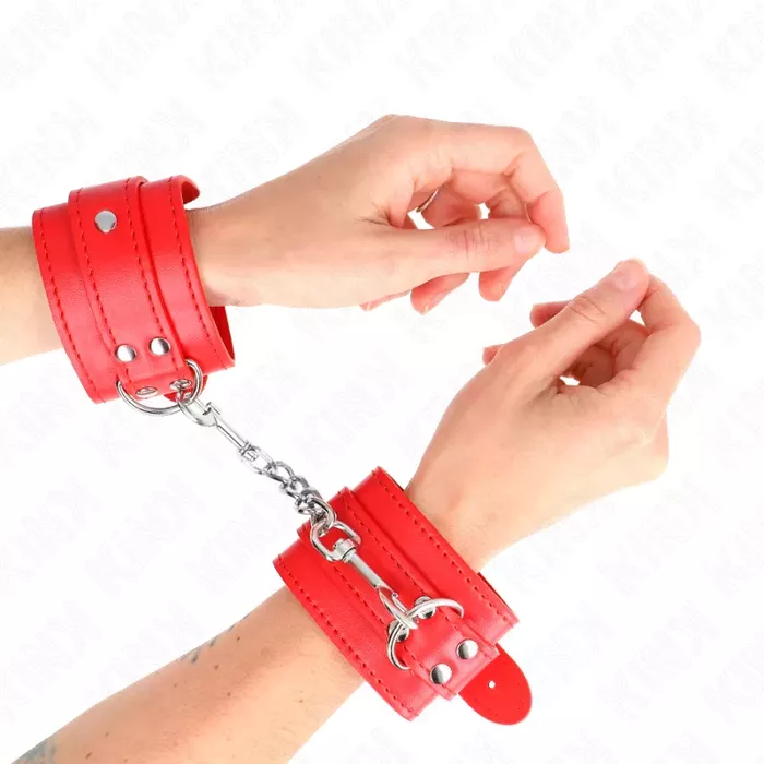 Roku ierobežotāji KINK WRIST RESTRAINT regulējami 20–23×5,5 cm Photo 4