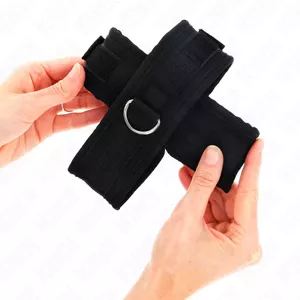 Наручники KINK Кожа Черные 34 x 5.5 см