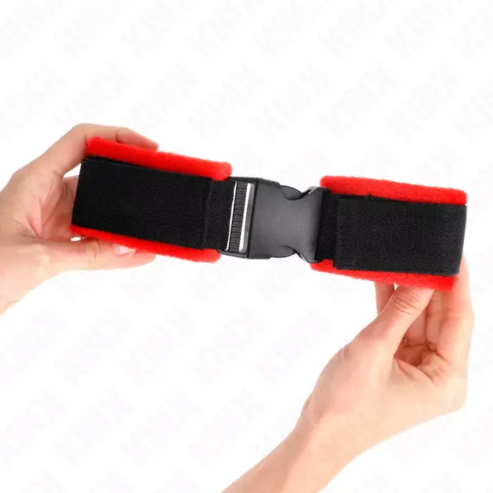Rokas ierobežotāji KINK WRIST RESTRAINT regulējami neilons Photo 3