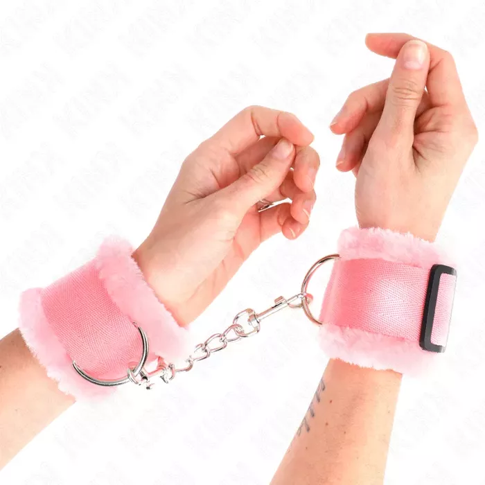 KINK WRIST RESTRAINT регулируемые наручники с меховой подкладкой Photo 4