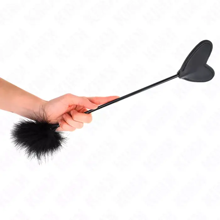 KINK IMPACT & TOUCH Tickle Feathers with Heart Paddle 31 cm Photo 5