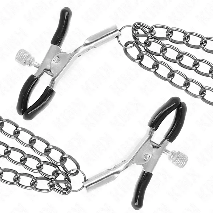Nipple clamps KINK NIPPLE GRIP with 3 chains Photo 4
