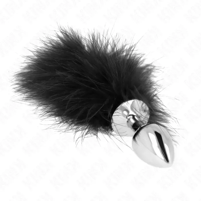 Anal plug KINK PLEASURE PLUGS stainless steel 11x7 cm Photo 2