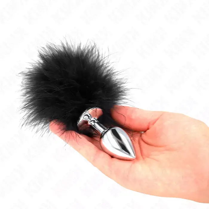 Anal plug KINK PLEASURE PLUGS stainless steel 11x7 cm Photo 3