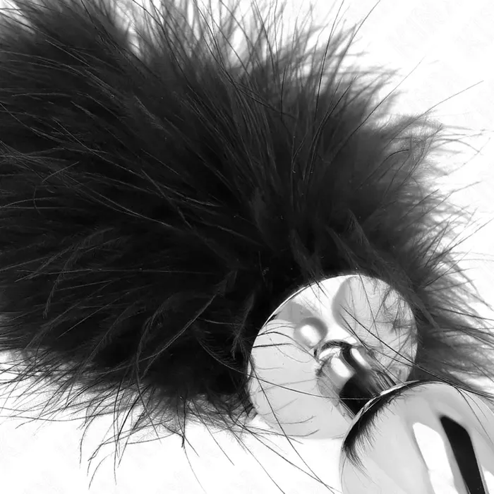 Anal plug KINK PLEASURE PLUGS stainless steel 11x7 cm Photo 4