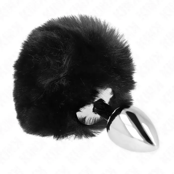Anal plug KINK PLEASURE PLUGS stainless steel 7 x 3 cm Photo 2