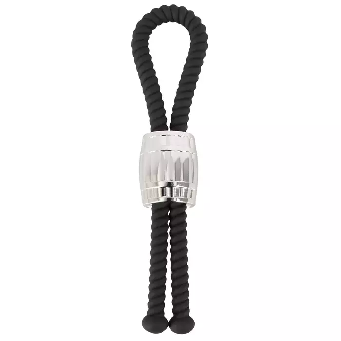 Rebel Heavy Rope cock strap — regulējama silikona cilpa Photo 2