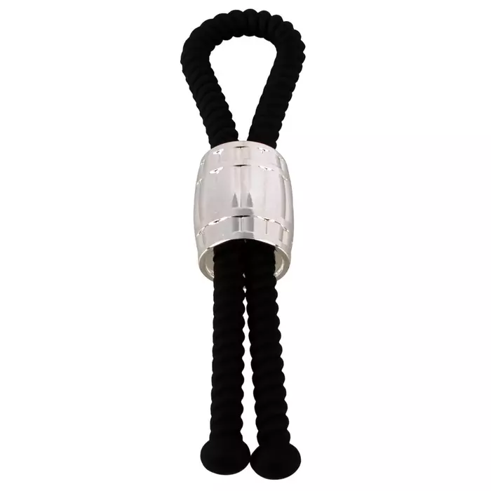 Rebel Heavy Rope cock strap — regulējama silikona cilpa Photo 3