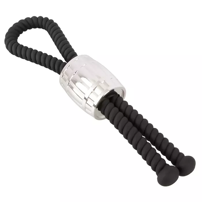 Rebel Heavy Rope cock strap — regulējama silikona cilpa Photo 4