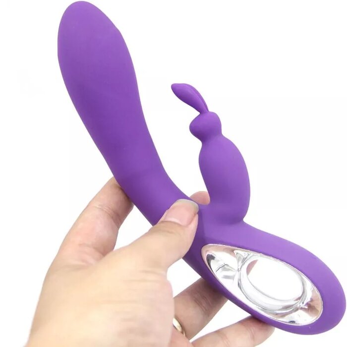 Vibrator ARMONY Bella Violet Rabbit Pull Ring Photo 1