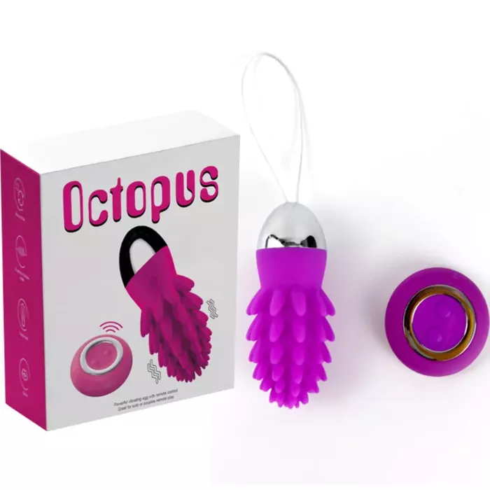Vibrējošs olu ARMONY FOR COUPLES Octopus Cactus Photo 5
