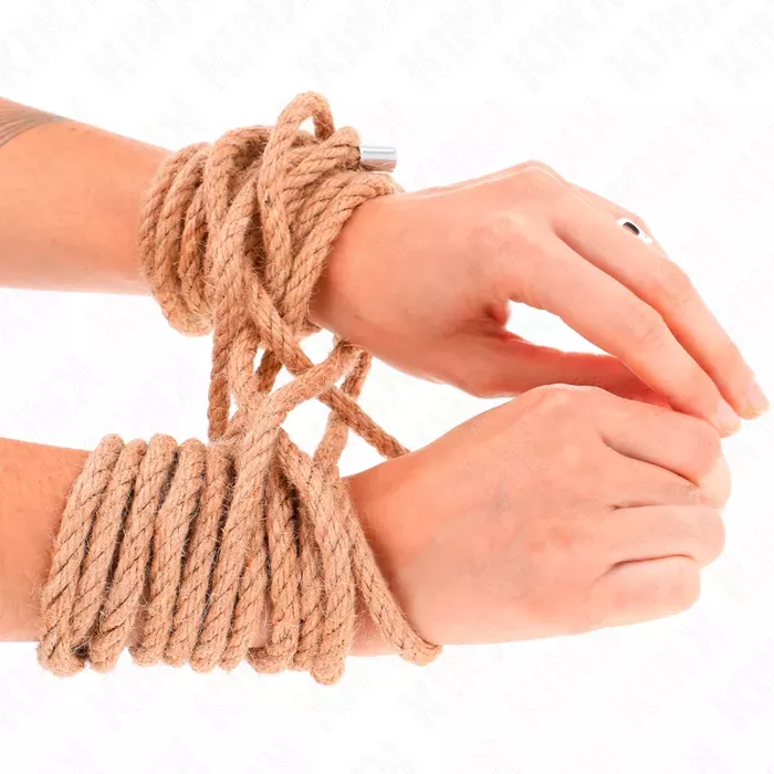 Bondage rope KINK ROPE ARTS Hemp with metal head, 10 m Photo 2