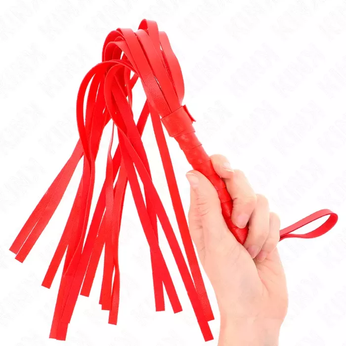 Плеть KINK IMPACT & TOUCH SIMPLE RED — 45 см Photo 3