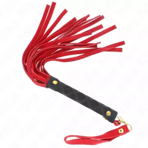 KINK Красный Замшевый Мини-Удар 30 см, Модель D-240702, Влияние и Ощущение