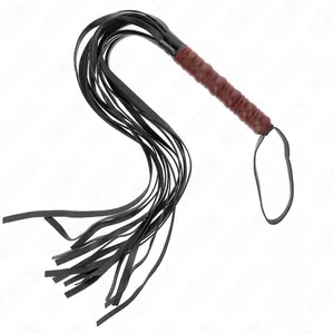 Vienas šķēles pātega KINK IMPACT & TOUCH Mahogany Whip 53 cm — koka rokturis, garums 53 cm