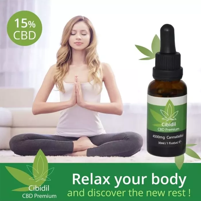 Массажное масло 500COSMETICS Cibidil Relaxing CBD Oil 15% Photo 4
