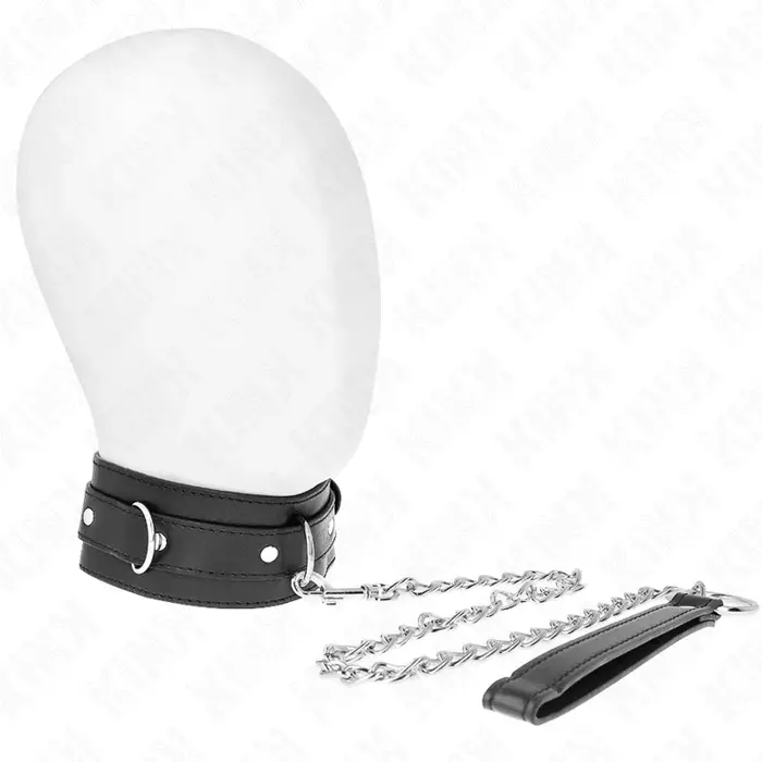 Kakla siksniņš ar jostu KINK COLLAR & GAG 65 cm Photo 2