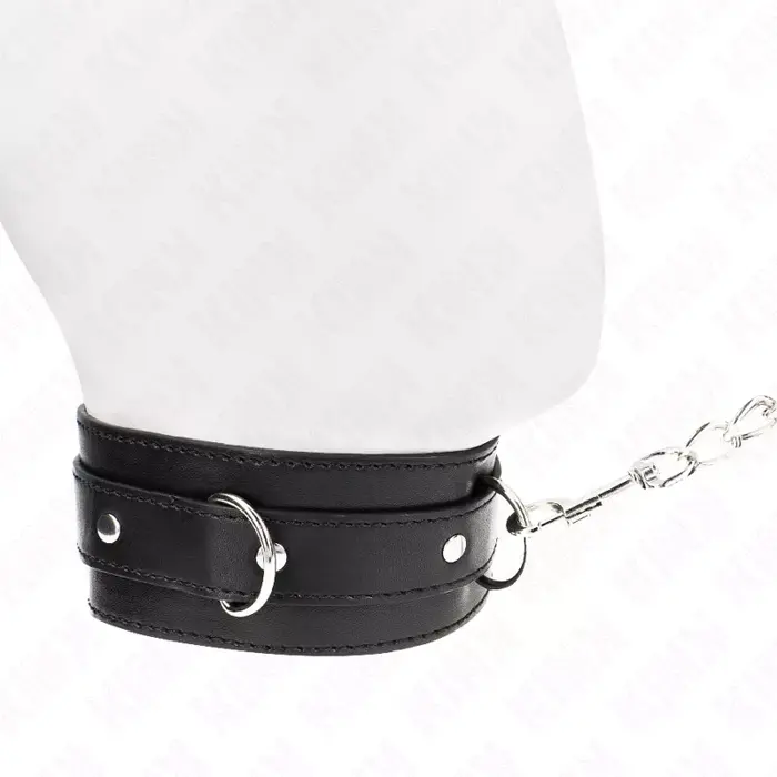 Kakla siksniņš ar jostu KINK COLLAR & GAG 65 cm Photo 3