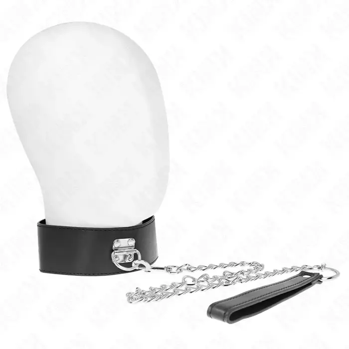 Collar with Leash KINK COLLAR & GAG Model 0 Photo 2