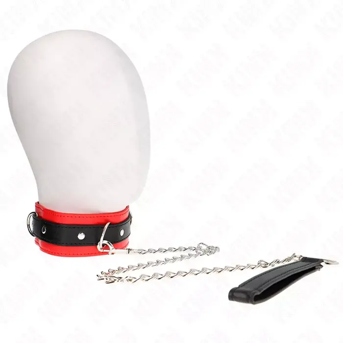 Kakla siksna ar pavadu KINK COLLAR & GAG Modelis 3 Photo 3